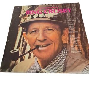Bing Crosby Greatest Hits Vinyl Record LP Classic Jazz Pop Crooner Vintage Album